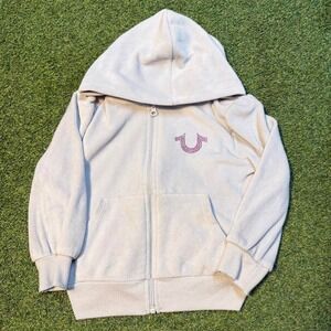 True Religion Zip Up Hoodie (Size 4)